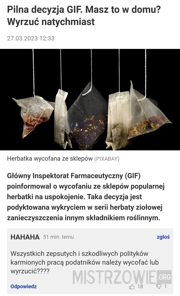 
    Wycofanie produktu