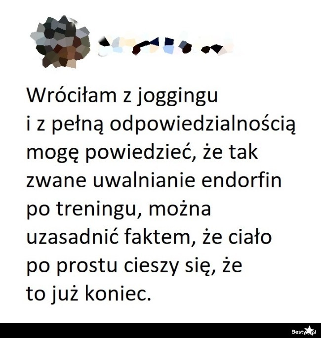 
    Endorfiny po treningu 