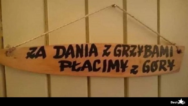 
    Dania z grzybami 