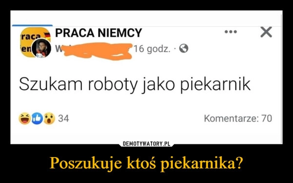 
    Poszukuje ktoś piekarnika?