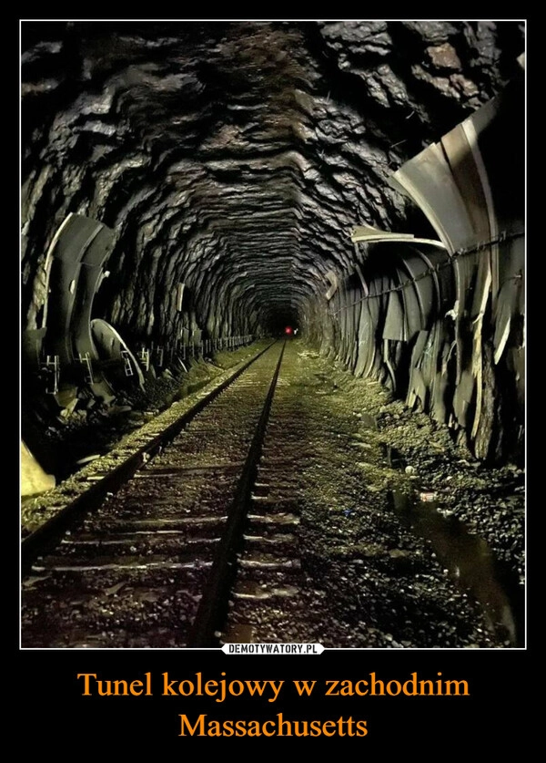 
    Tunel kolejowy w zachodnim Massachusetts