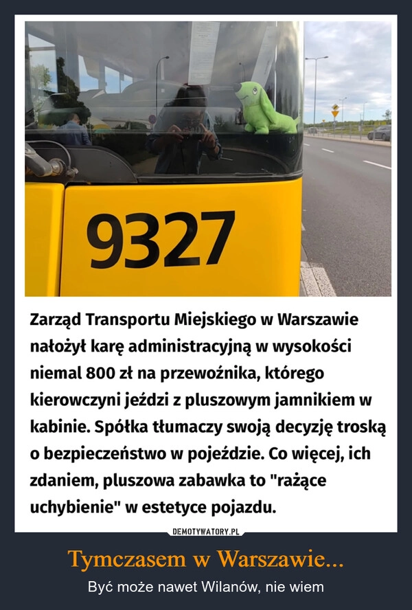 
    Tymczasem w Warszawie...