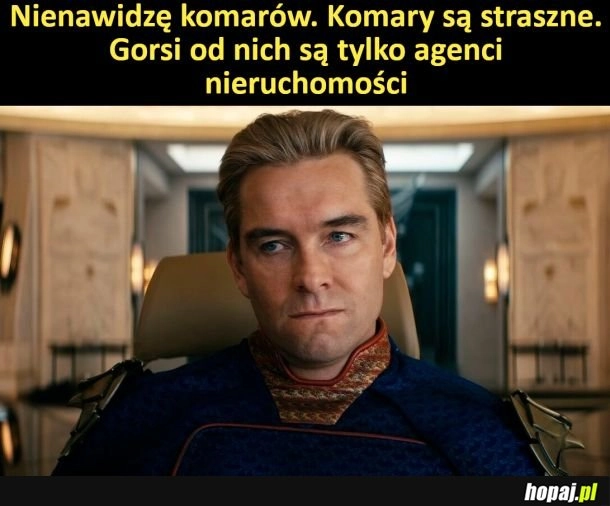 
    Nienawidzę komarów