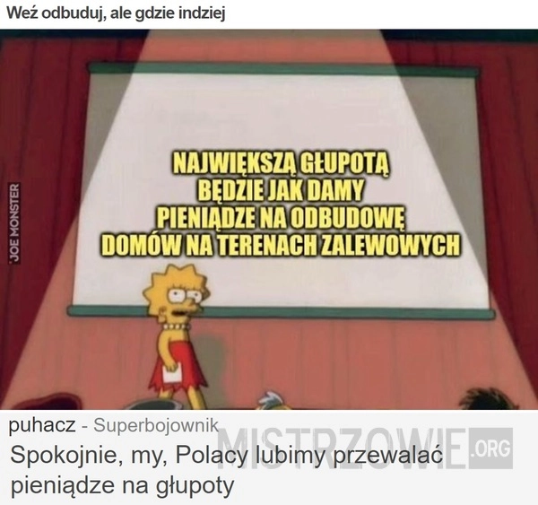 
    Weź odbuduj, ale gdzie indziej