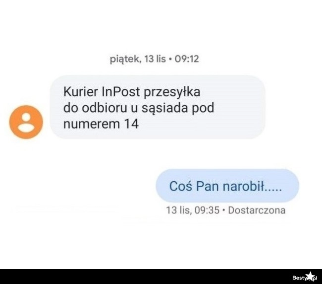 
    Paczka u sąsiada 