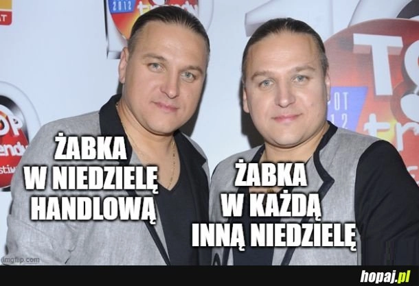 
    Nie widzę specjalnej różnicy z niedzielą handlową czy bez