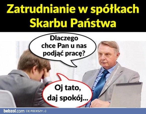 
    Tak się zatrudnia w spółkach Skarbu Państwa