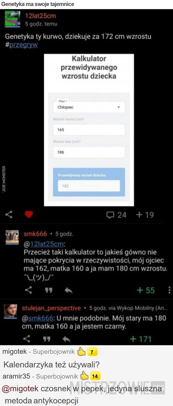 
    Genetyka ma swoje tajemnice