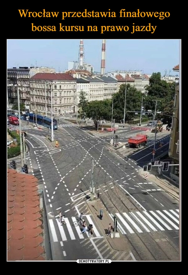 
    Wrocław przedstawia finałowego bossa kursu na prawo jazdy