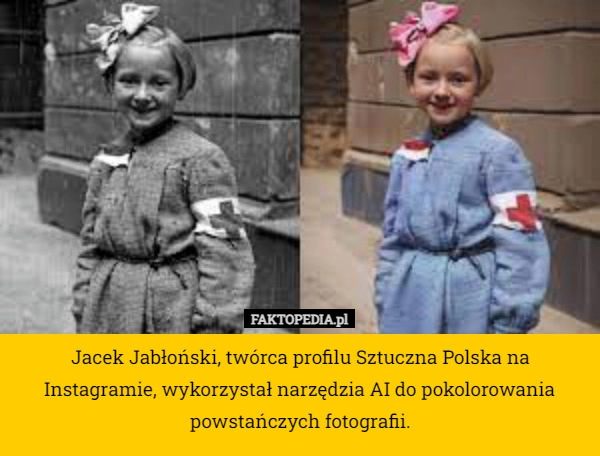 
    Jacek Jabłoński, twórca profilu Sztuczna Polska na Instagramie, wykorzystał