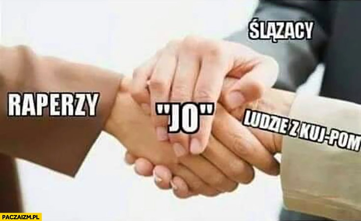 
    Jo raperzy, Ślązacy, ludzie z kujawsko-pomorskiego zbijają sztamę