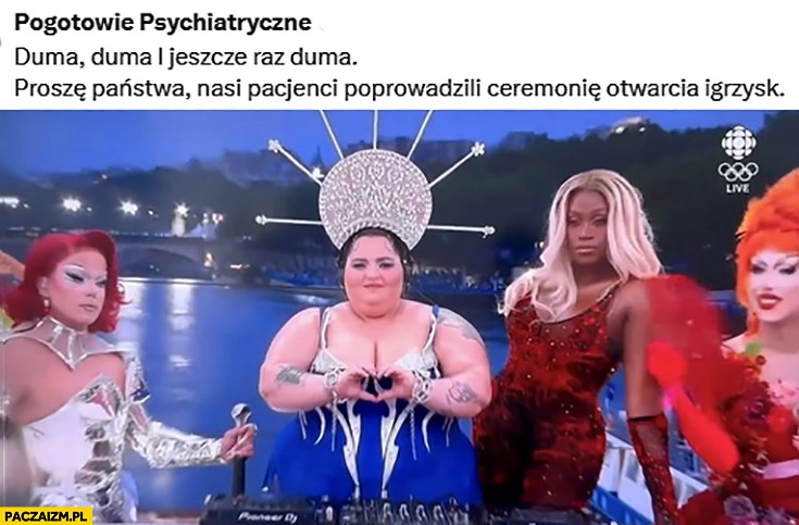 
    Pogotowie psychiatryczne duma nasi pacjenci poprowadzili ceremonię otwarcia igrzysk