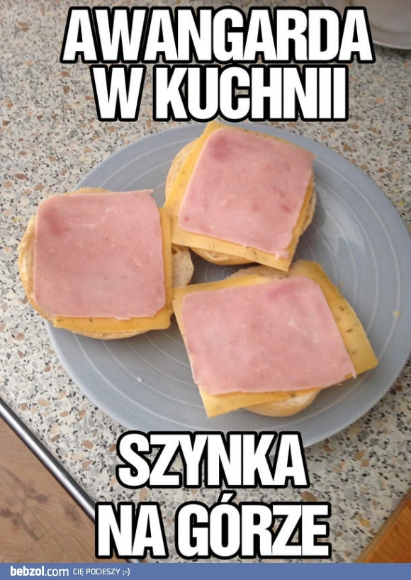 
    Awangarda w kuchni