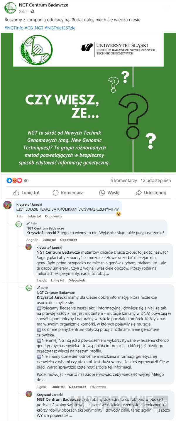 
    Typowa dyskusja w Internecie :)