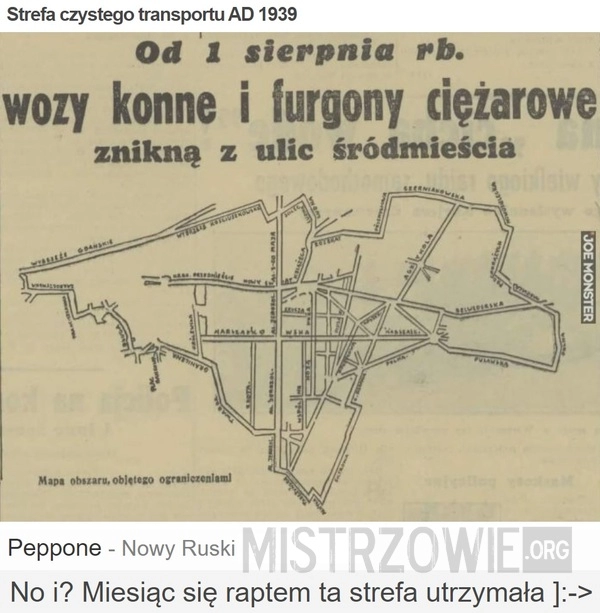 
    Strefa czystego transportu AD 1939