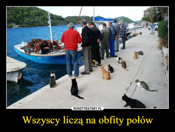 
    Wszyscy liczą na obfity połów