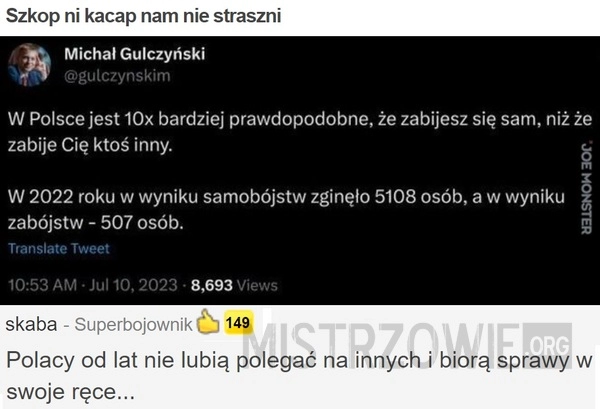 
    Szkop ni kacap nam nie straszni