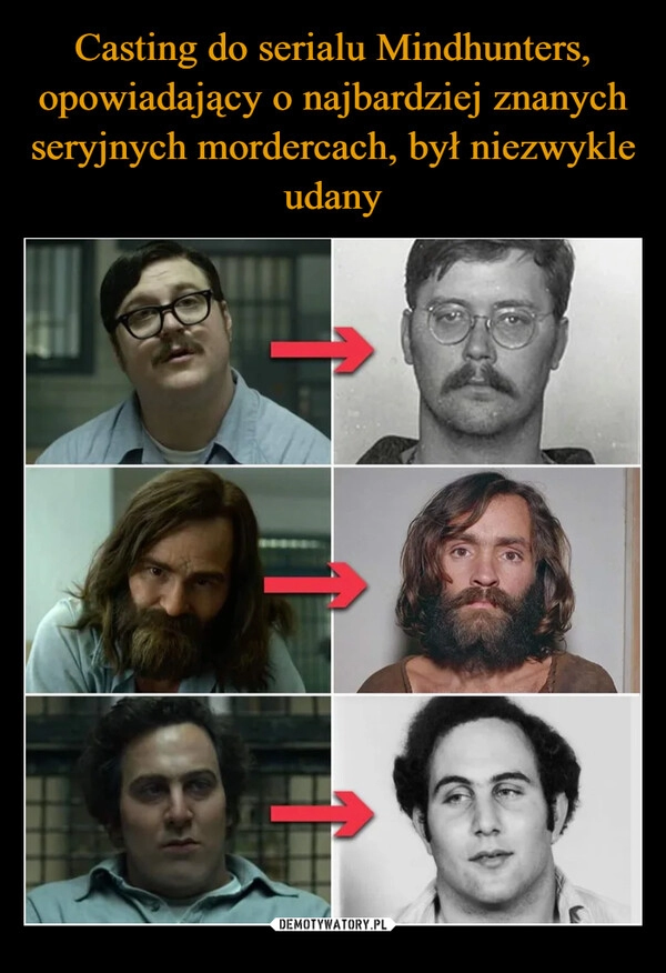 
    Casting do serialu Mindhunters, opowiadający o najbardziej znanych seryjnych mordercach, był niezwykle udany