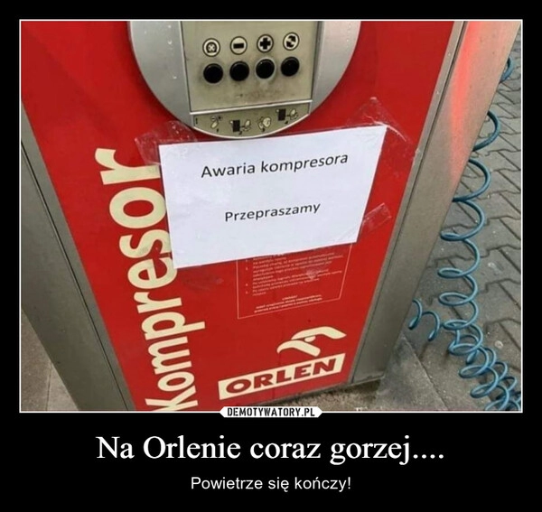 
    Na Orlenie coraz gorzej....