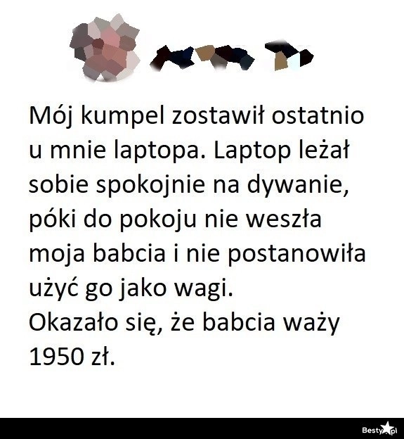 
    Zostawiony laptop 