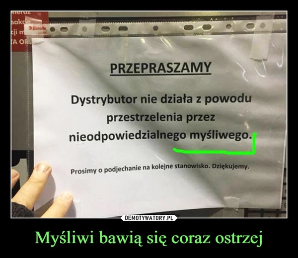 
    Myśliwi bawią się coraz ostrzej