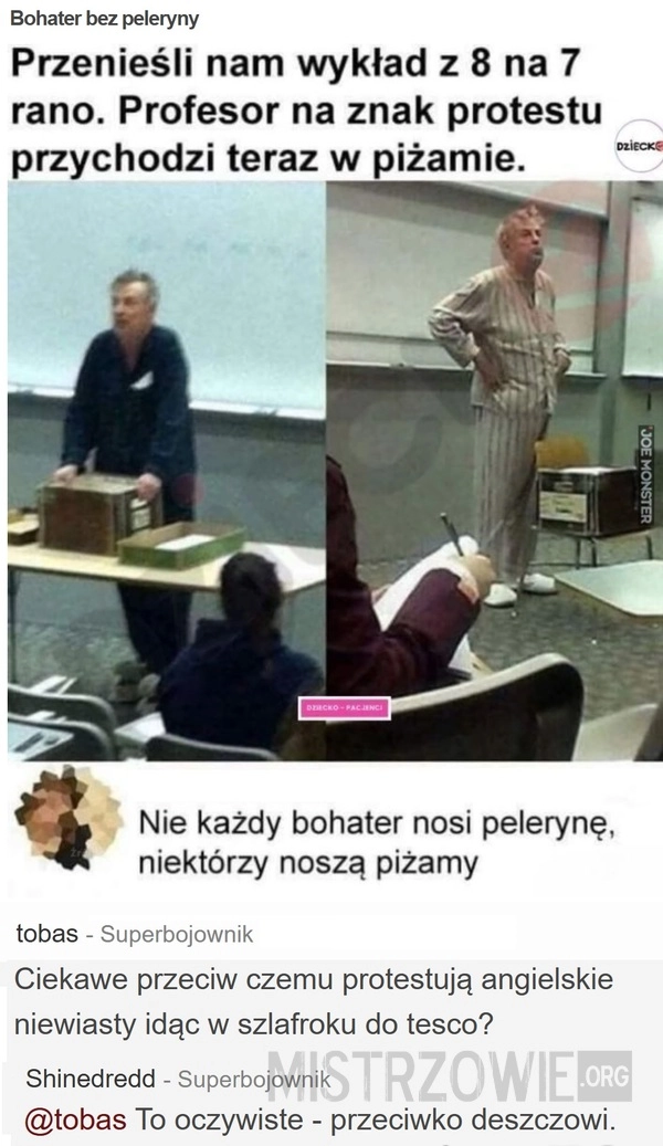 
    Bohater bez peleryny