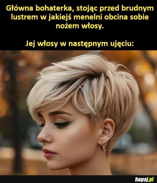 
    Talent fryzjerski odziedziczyła po twojej starej