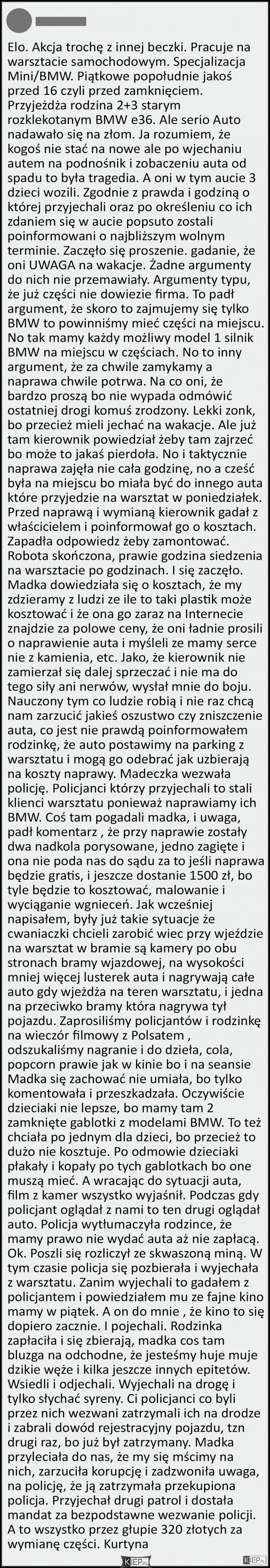 
    Napraw mi tu szybko auto bo na wakacje jadę z dziećmi