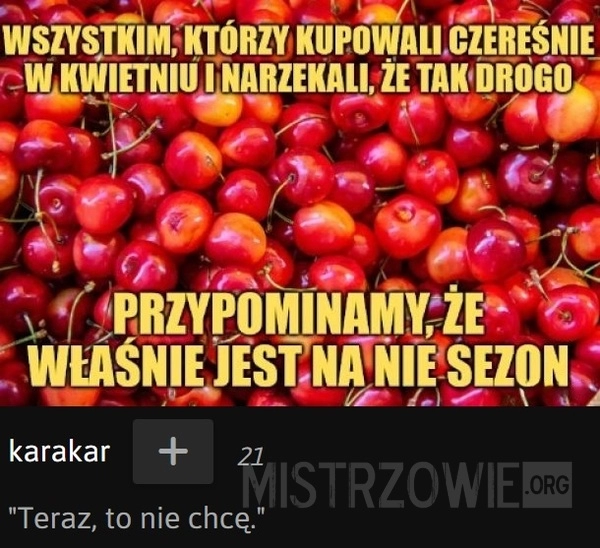 
    Czereśnie