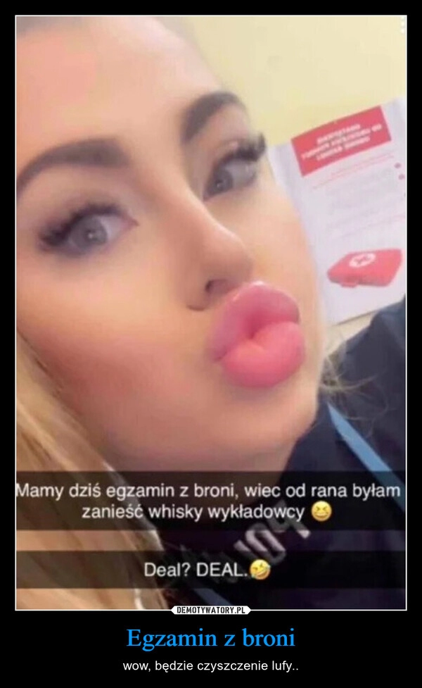 
    Egzamin z broni