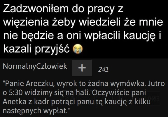 
    Co za podłość