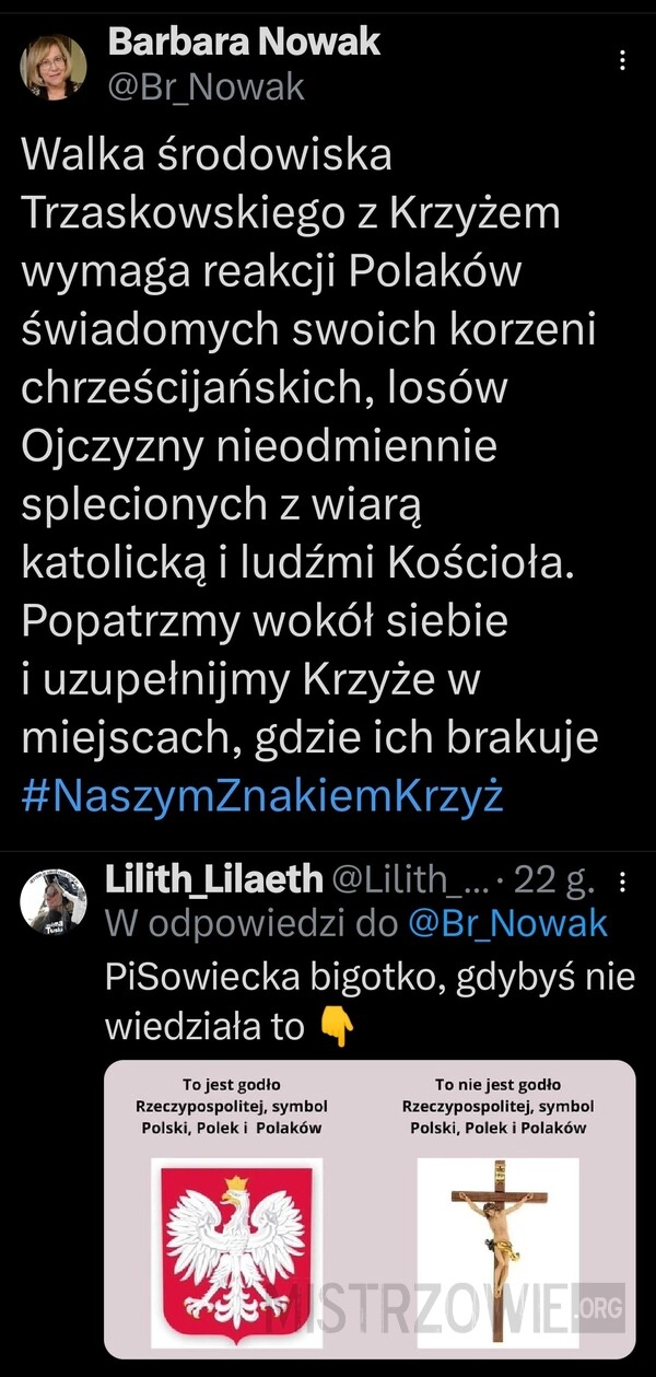 
    Walka Trzaskowskiego z krzyżem