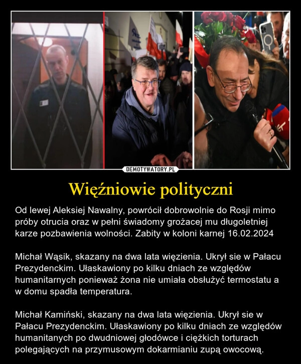 
    Więźniowie polityczni