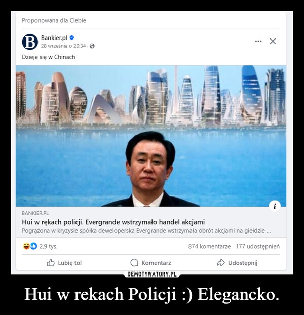 
    Hui w rekach Policji :) Elegancko.