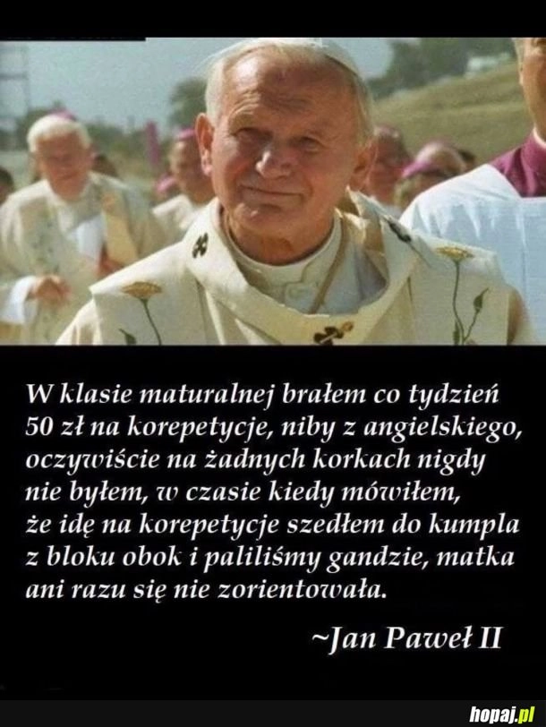 
    Tak było nie zmyślam