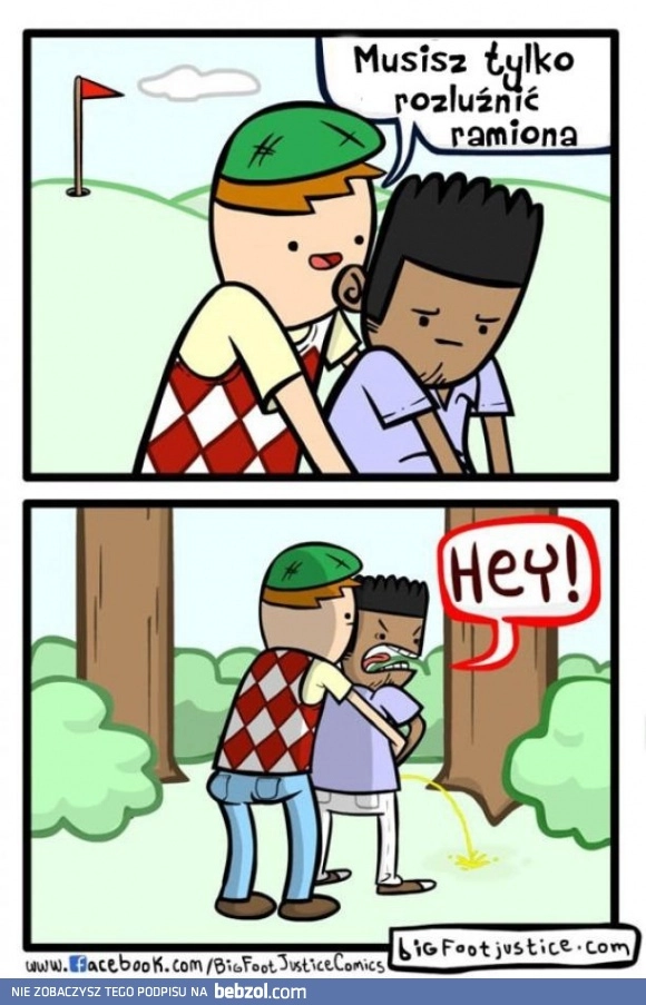 
    Rozluźnij ramiona