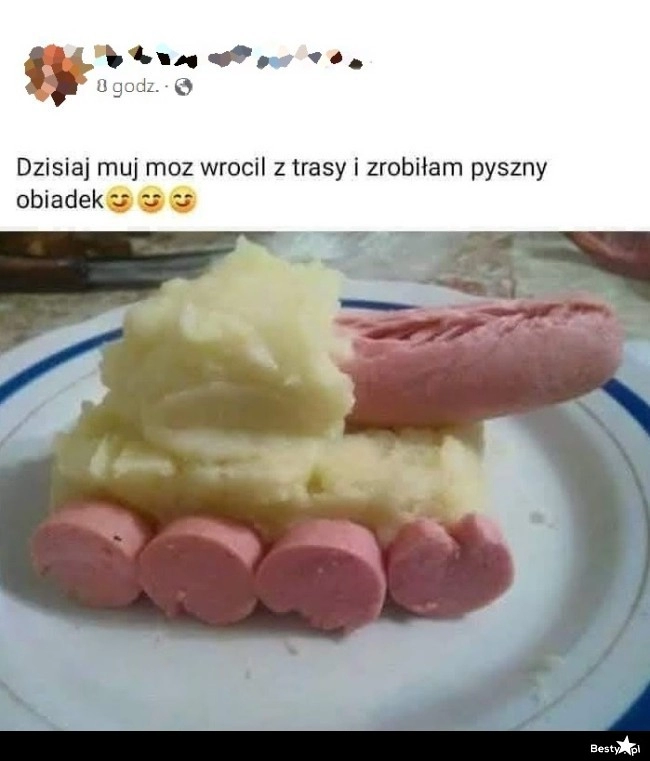 
    Obiad dla męża 