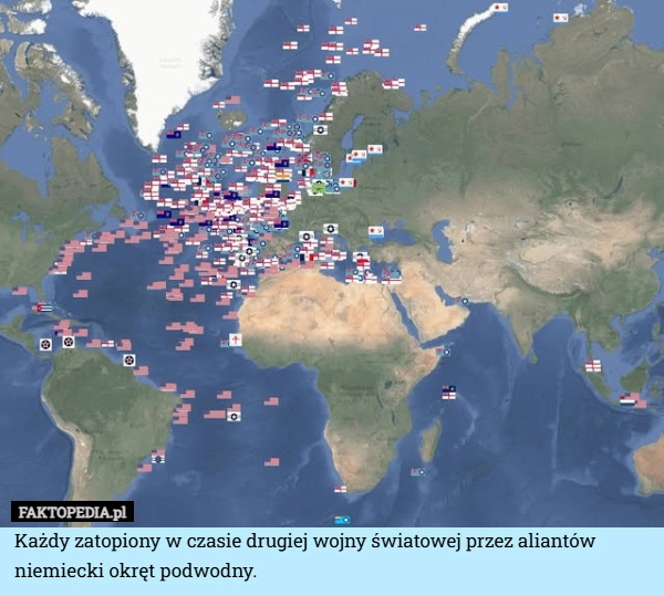 
    Każdy zatopiony w czasie drugiej wojny światowej przez aliantów niemiecki