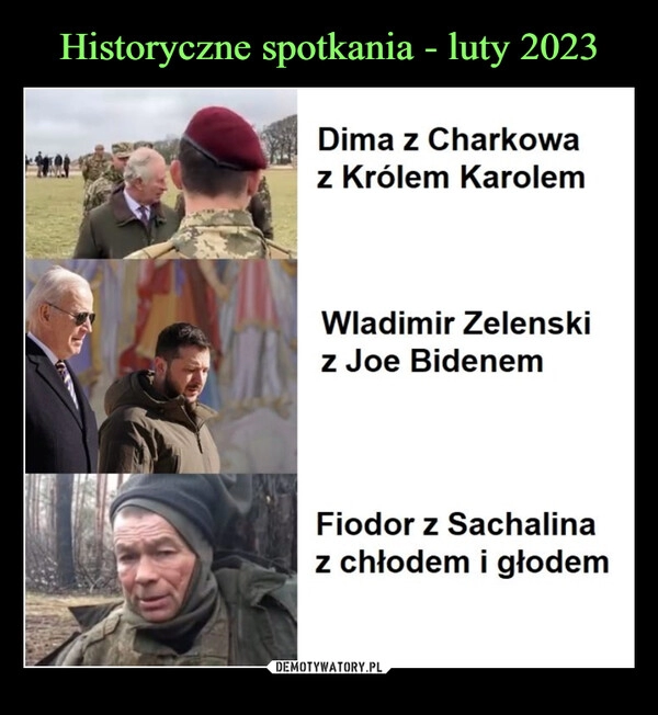 
    Historyczne spotkania - luty 2023