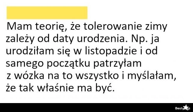 
    Tolerowanie zimy 