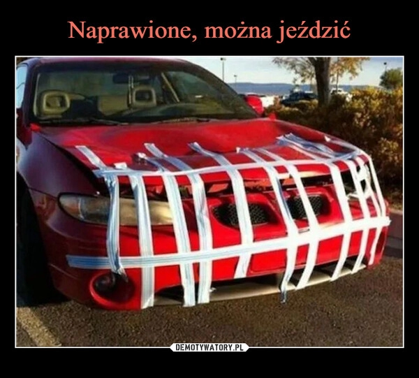 
    Naprawione, można jeździć