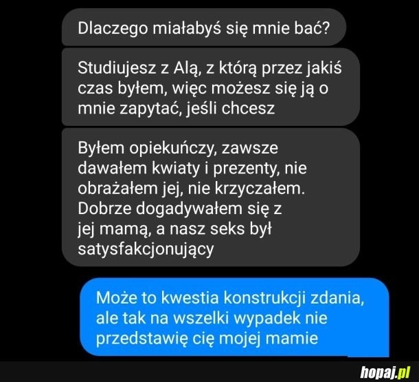 
    Niefortunne zdanie