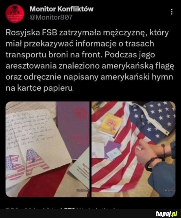 
    Bardziej stereotypowo się nie dało tego sfejkować?