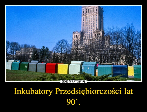 
    Inkubatory Przedsiębiorczości lat 90`.