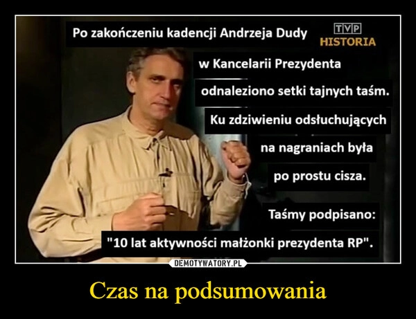 
    Czas na podsumowania