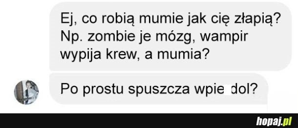 
    Co robią mumie