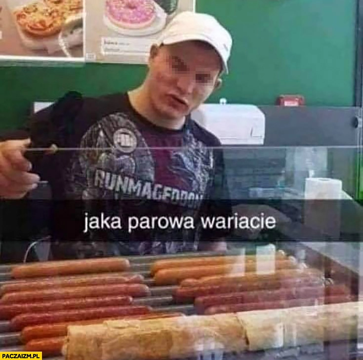 
    Jaka parówa wariacie? Pracownik Żabki Seba