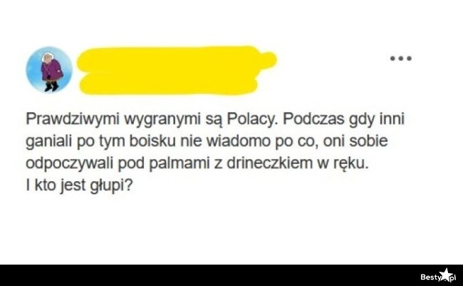 
    Prawdziwi wygrani 