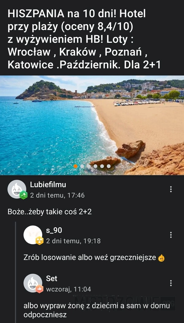 
    Wczasy