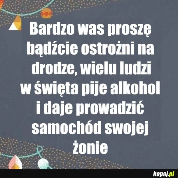 
    Uwaga w Święta